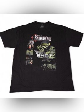 rainbow six graphic tshirt - 2XL